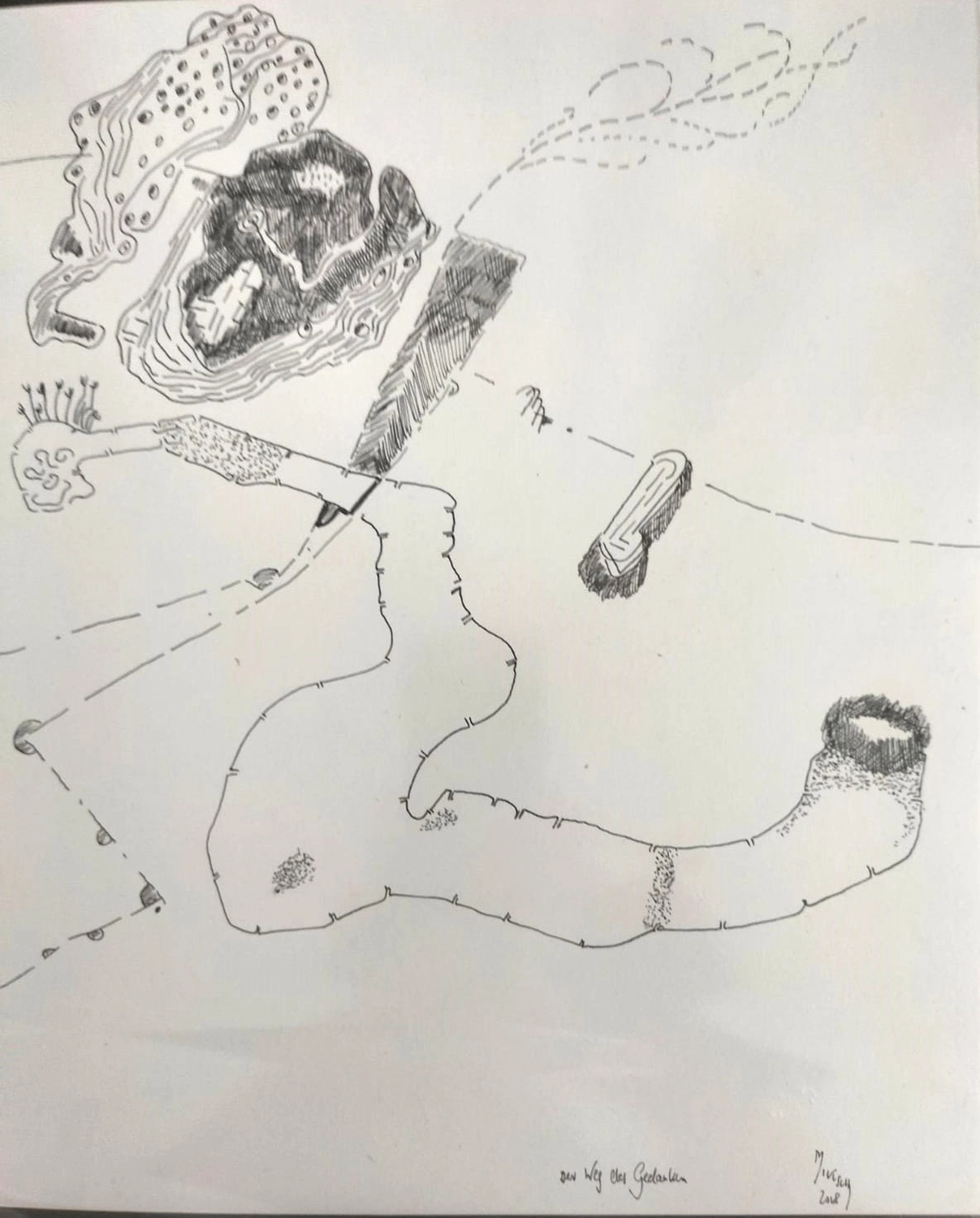 Miksch - Zeichnungen - Kunst von Gerhard Miksch