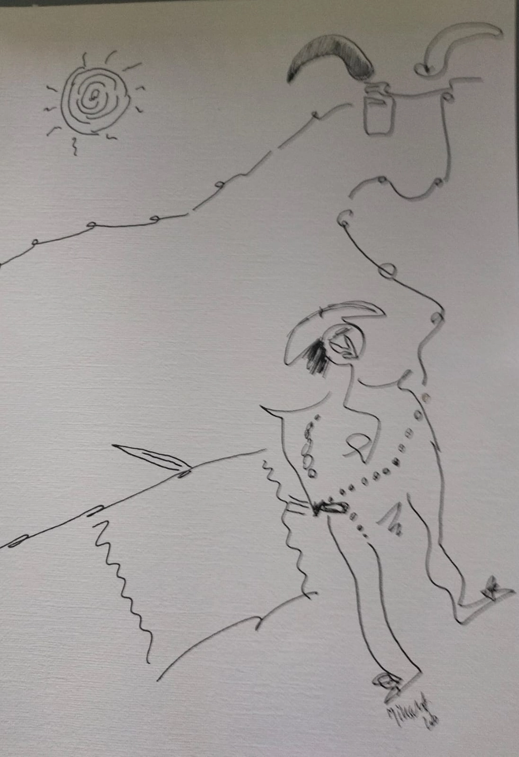 Miksch - Zeichnungen - Kunst von Gerhard Miksch