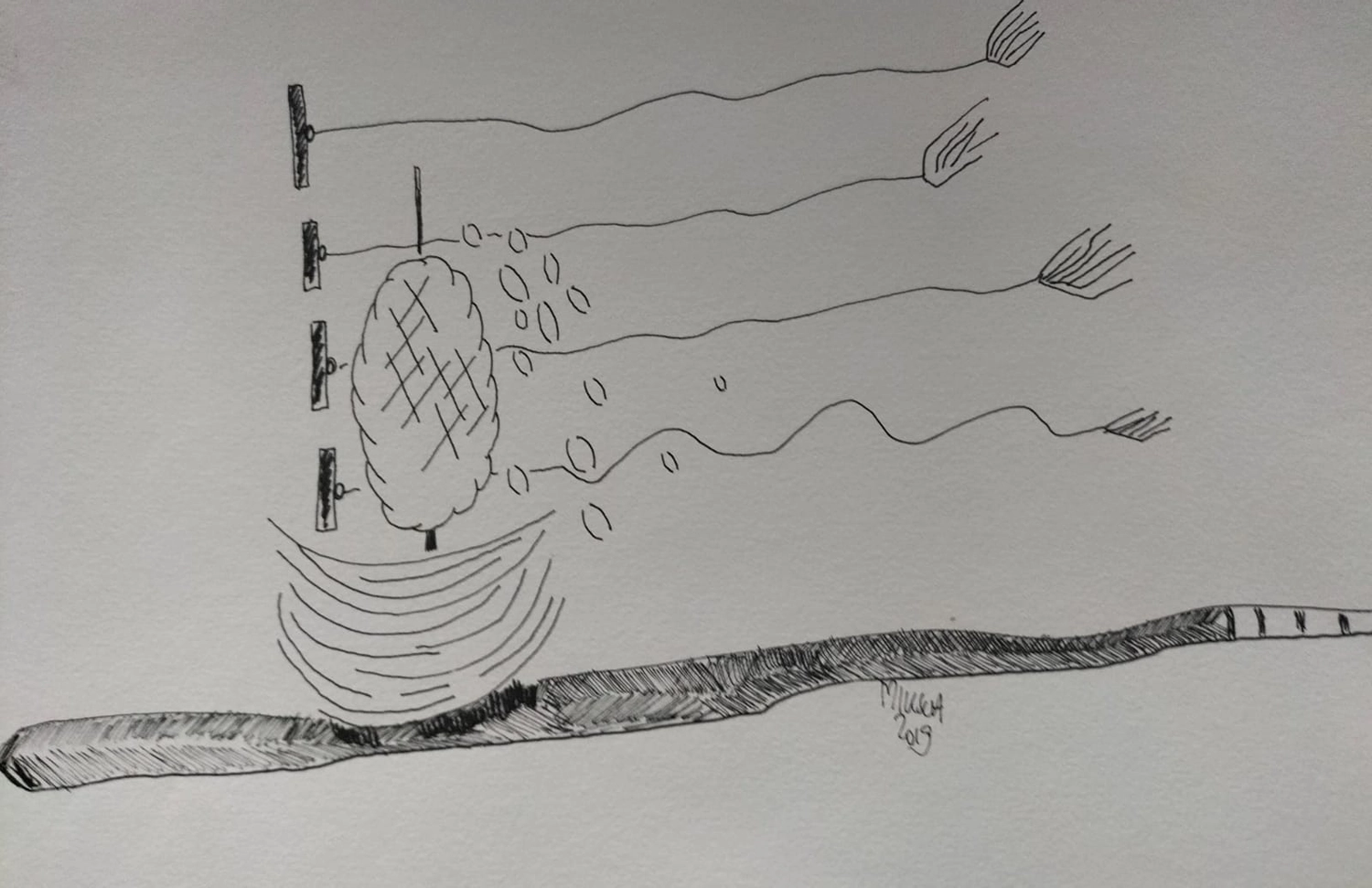 Miksch - Zeichnungen - Kunst von Gerhard Miksch