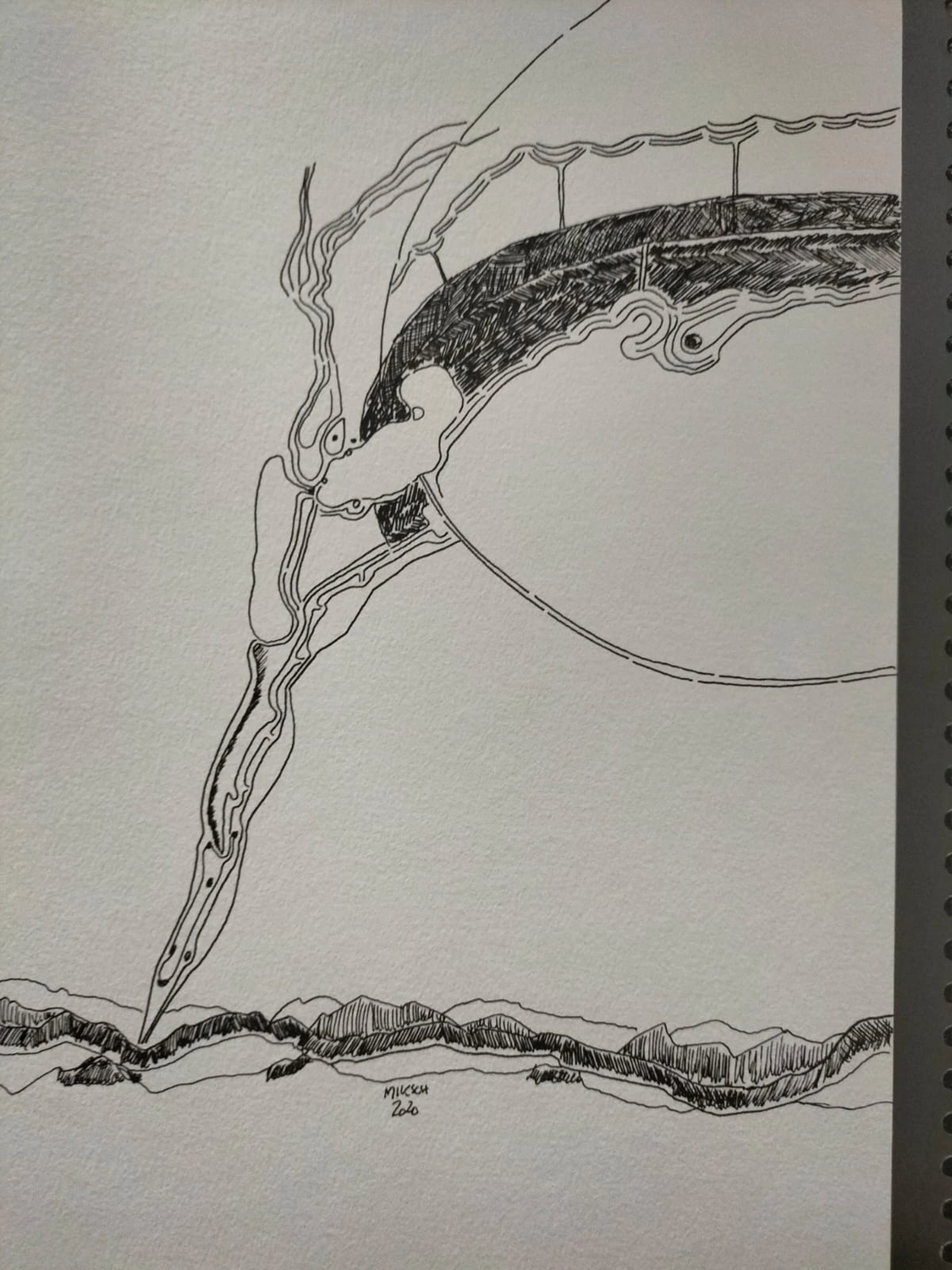 Miksch - Zeichnungen - Kunst von Gerhard Miksch