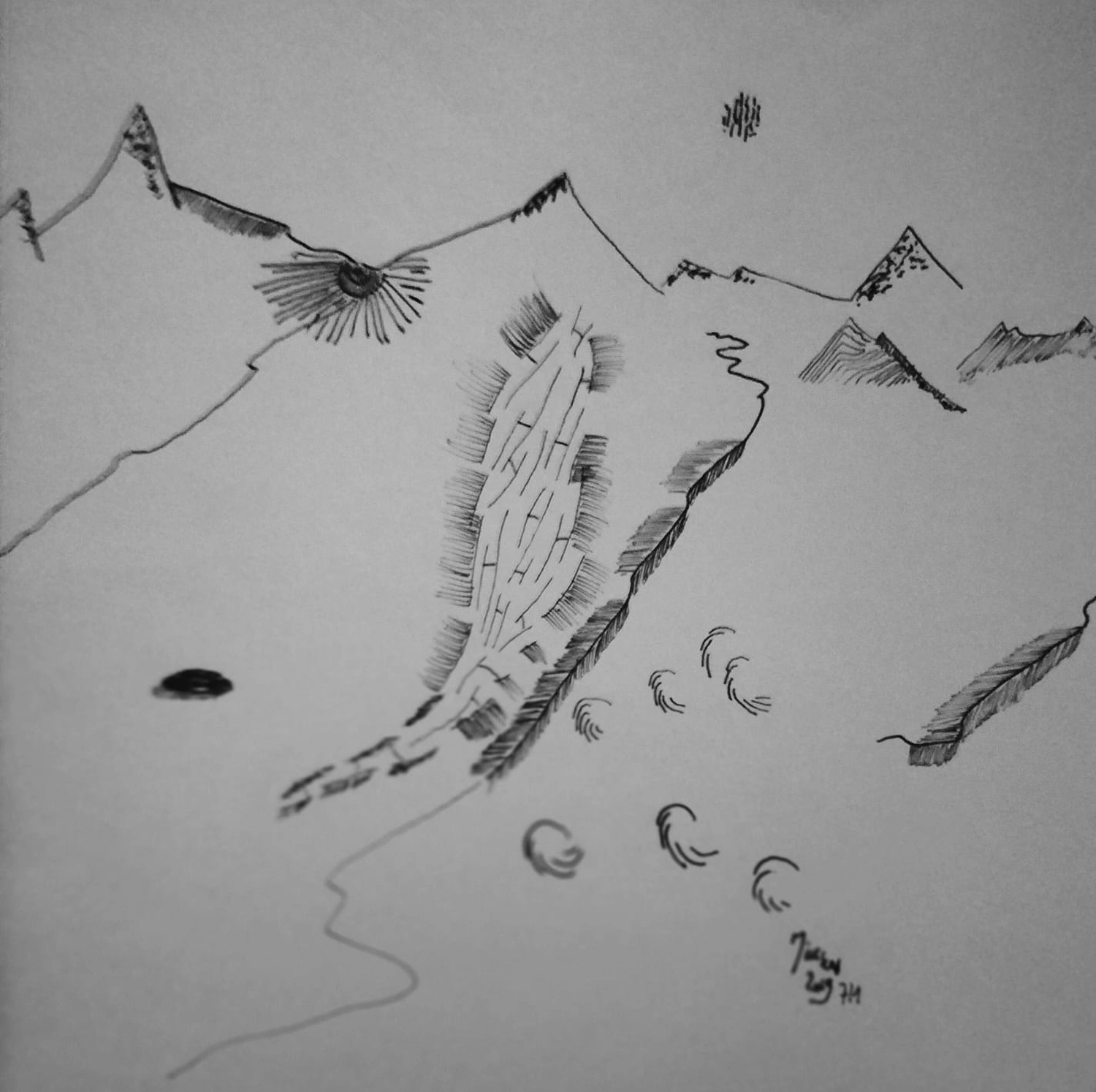 Miksch - Zeichnungen - Kunst von Gerhard Miksch