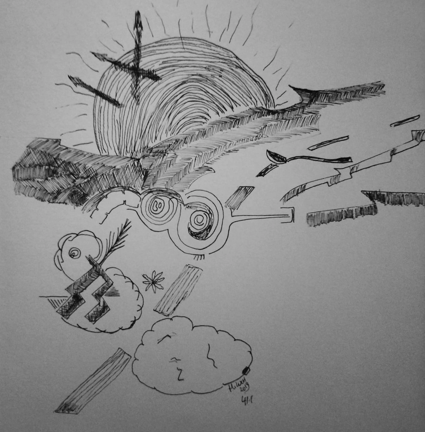 Miksch - Zeichnungen - Kunst von Gerhard Miksch