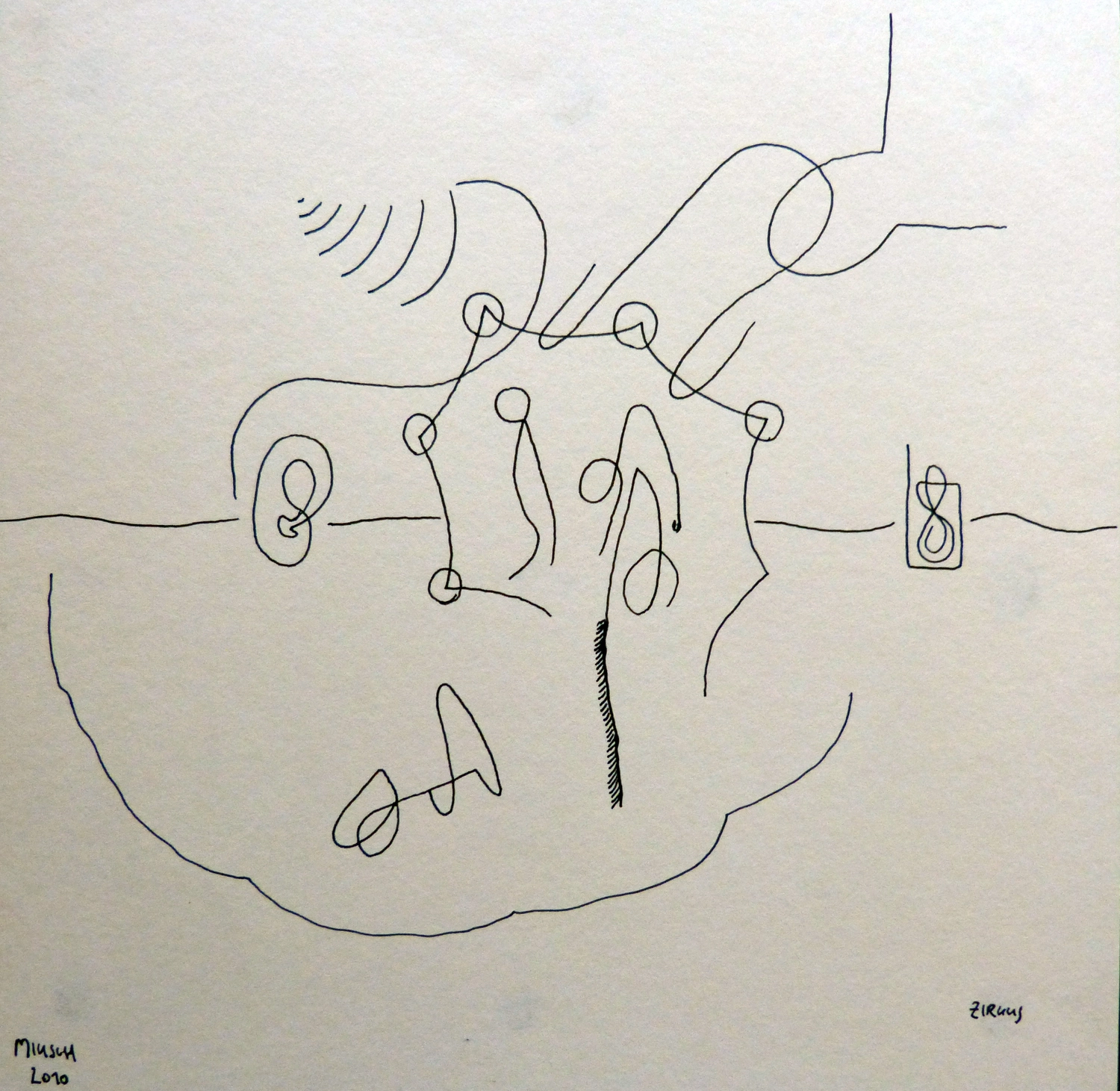 Miksch - Zeichnungen - Kunst von Gerhard Miksch