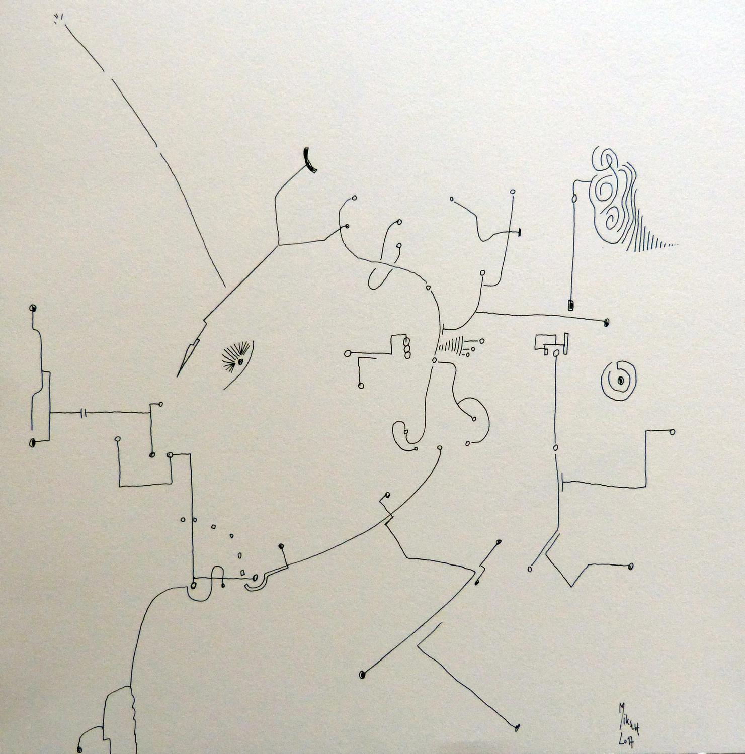 Miksch - Zeichnungen - Kunst von Gerhard Miksch